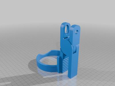 clamp for hairdryer (removable)