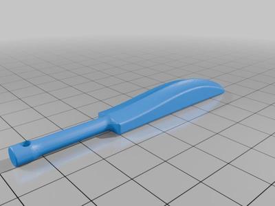 Cricket Bat Keychain