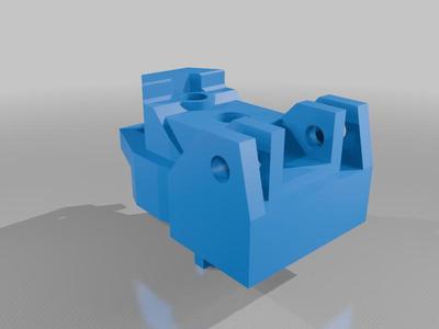 Airsoft WE SMG8 rear trunnion