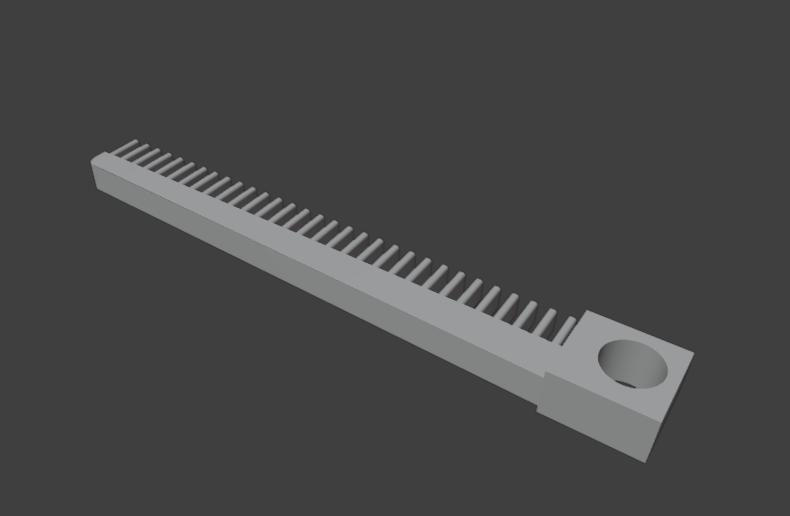 Comb Blade For Gravity Knife