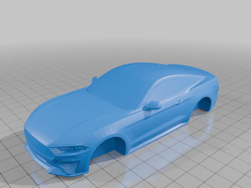 Ford Mustang GT 2018 (Fixed Mesh)
