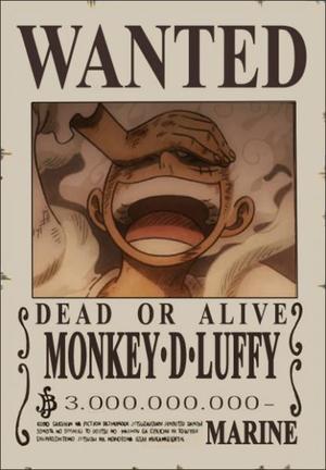 One Piece Steckbrief/Wanted alle - HueForge