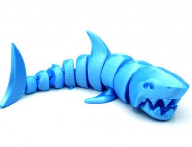 Lowpoly Articulated Shark rip by mcka3ax