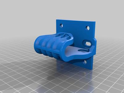 Retractable Baby Gate Wall Bracket Latch