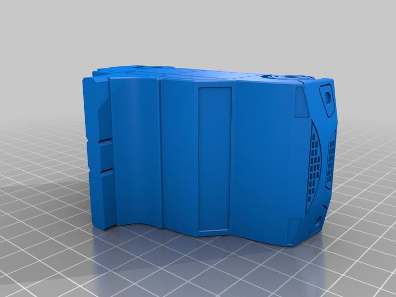 Print in Place Police Car - one stl