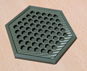 Stylish Honeycomb Coasters