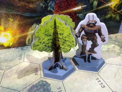 BATTLETECH ALPHA STRIKE TREE STANDEE BASE