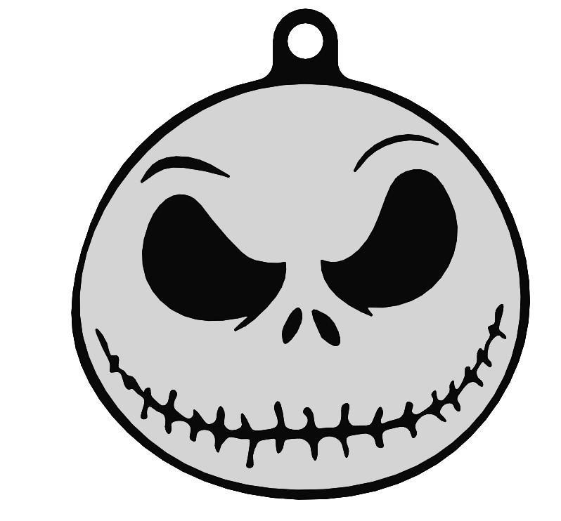 Jack Skellington Disney Keychain