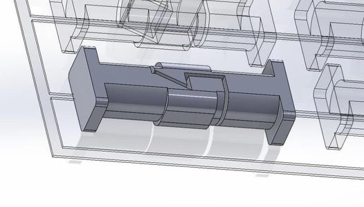 New axle pin for the catapult made by 'Uhltimate'