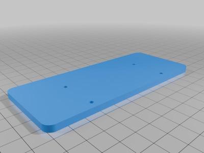 Freewing 90mm F22 Flight controller Shelf