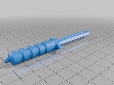 low-poly/blocky toy combat knife