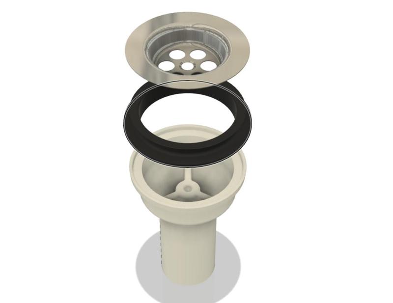 Отводной патрубок сифона для раковины