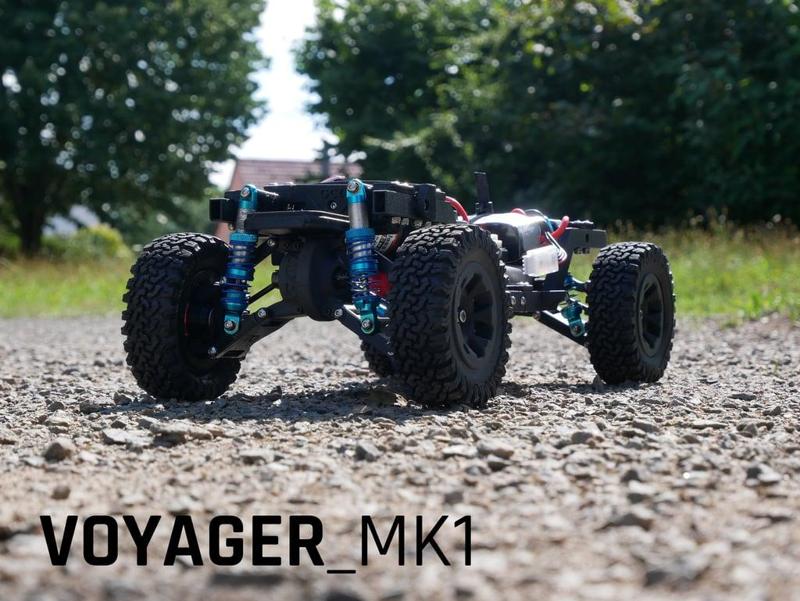 VOYAGER-MK1 3D PRINTED 1:10 OFFROAD RC CHASSIS