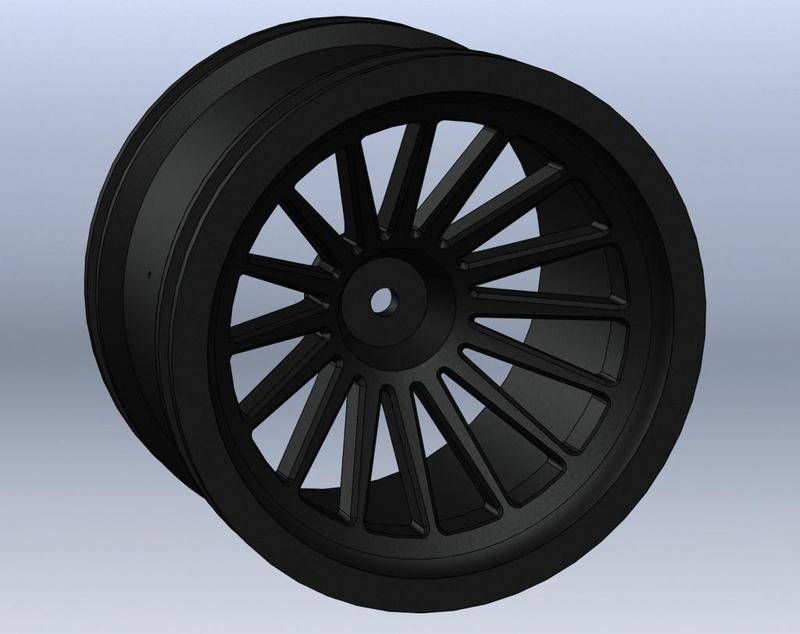 1/10 RC Car Wheel - 12mm Hex