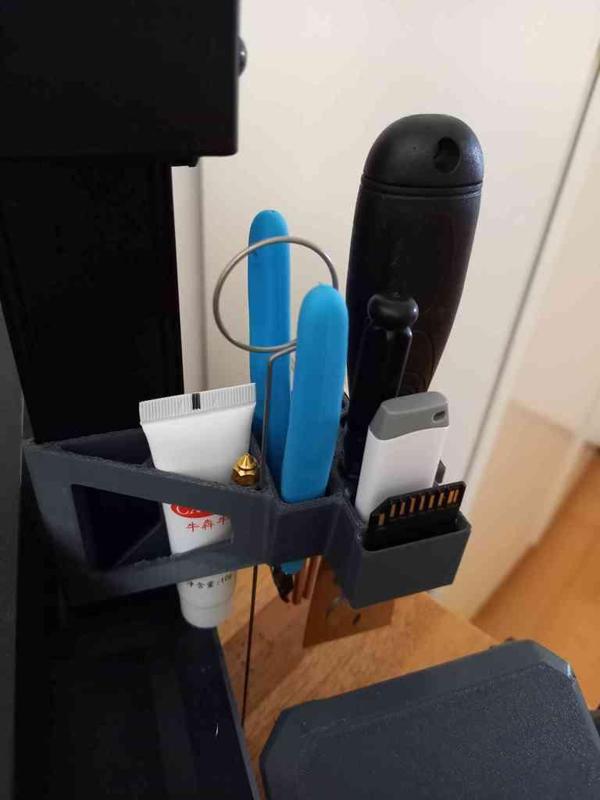 Tool holder for Ender-3 V3 SE/KE (supportless)