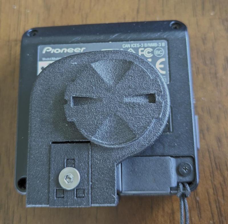 Pioneer SGX-CA500 garmin quarter turn mount