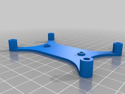 Orange pi 3 lts mount with M3 brass inserts (+sources)