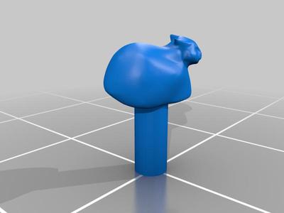 DINGUS / MAXWELL THE CAT 3D PRINTER ACCESSORY