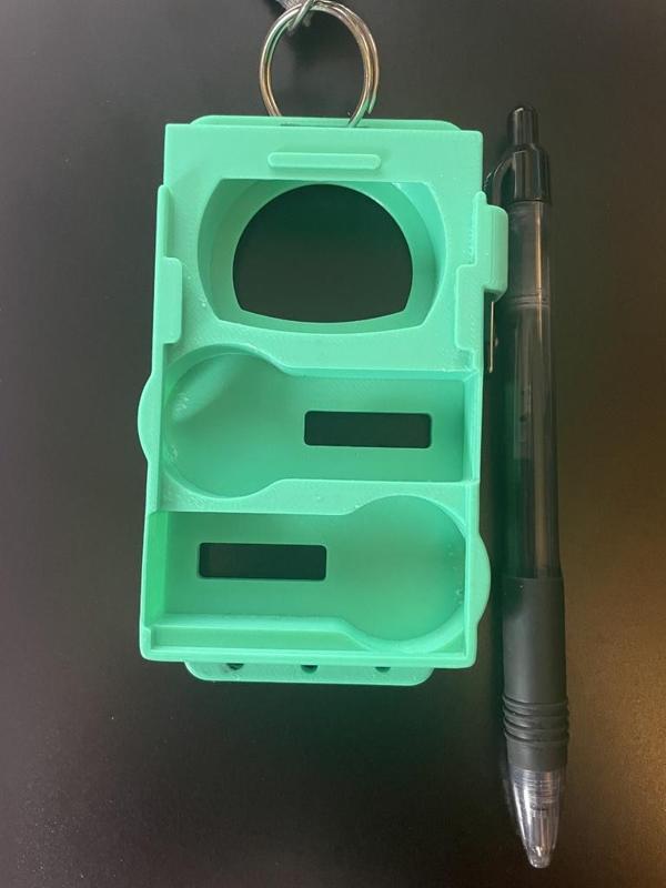 Badge holder w/ HID and 0/2 RSA Tokens