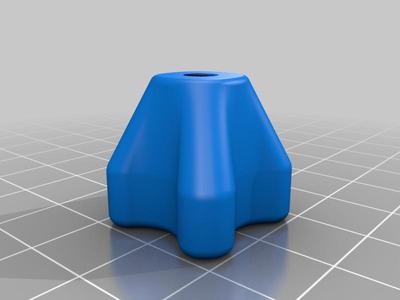 GoPro thumbscrew for button head screw.