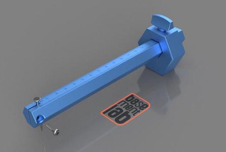 Sliding Marking Gauge / Trusquin Hex Shape - Truschino per tracciatura