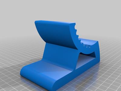 reinforced base adjustable phone stand