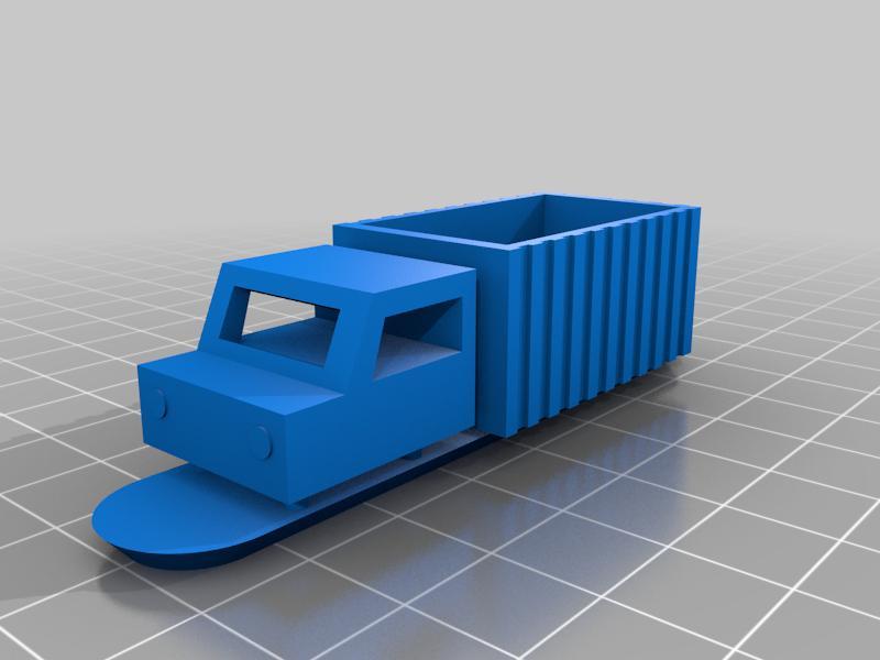 Winter dump truck