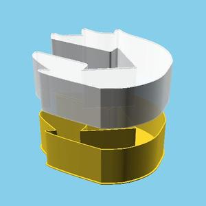 Fire Arrow Logo, nestable box (v1)