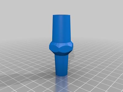 18 Male to 14 Male Ground Glass adapter