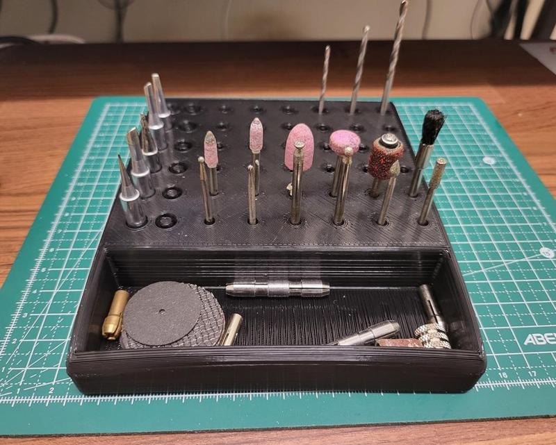 Dremel bit holder