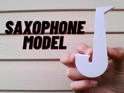 Saxophone Model