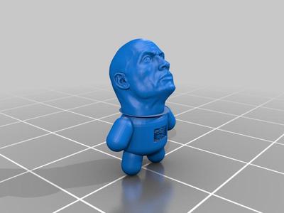 the rock action figure