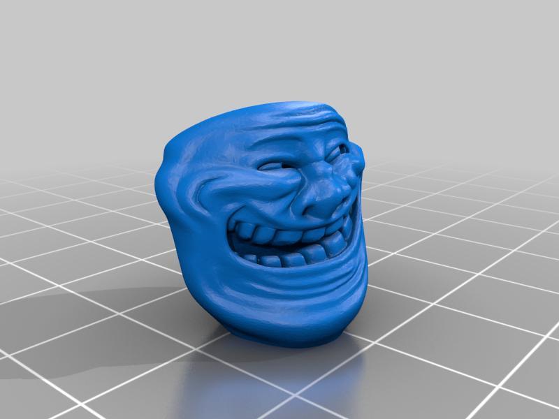 Troll Lego Head