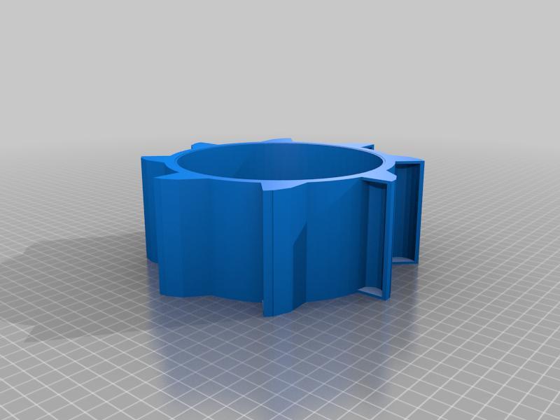 Traxxas Maxx paddle tire.