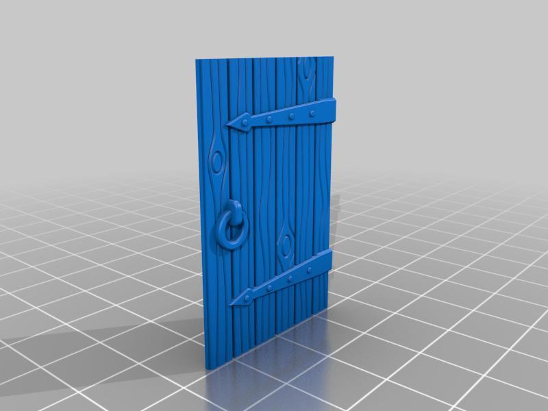 Wood Door 28mm