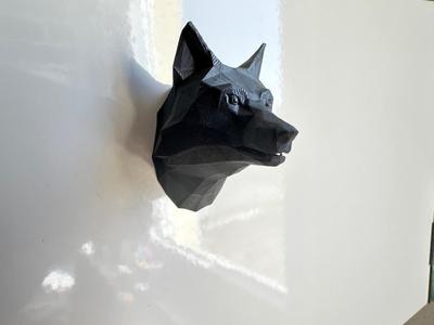 Magnet Wolf Head