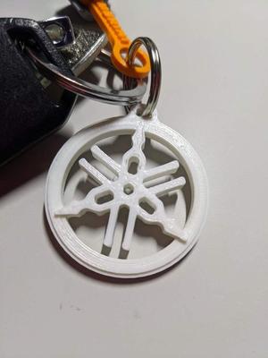 Yamaha Keychain with bigger hole