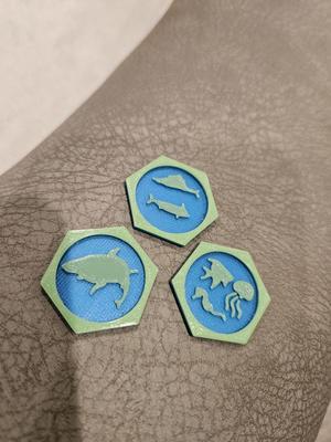 Catan: Traders & Barbarians Fish Tiles