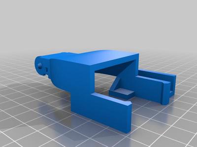 Ender 3 S1 PRO Nozzle Brush Holder Wirh Chain