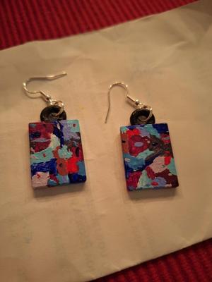 Painting earrings