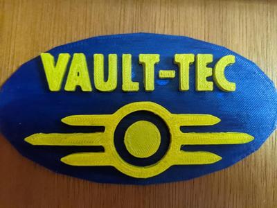 Fallout Vault Tec Sign
