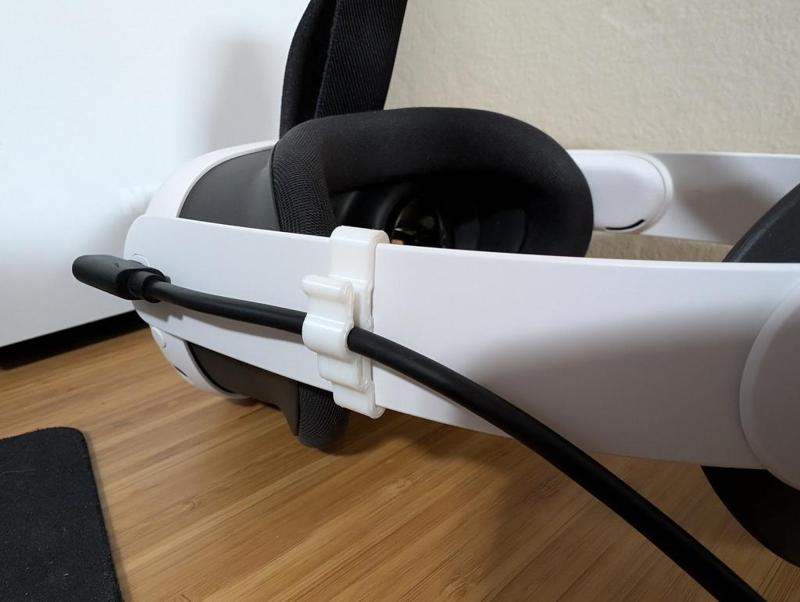 Quest 3 Elite Strap Link Cable Clip