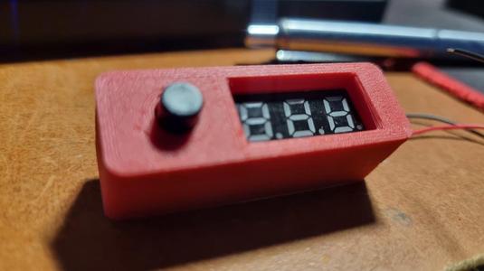 BOX for 0.28 cal DC LED Digital Voltmeter