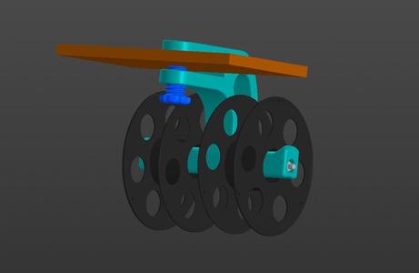 Clamp Duble Spool Holder