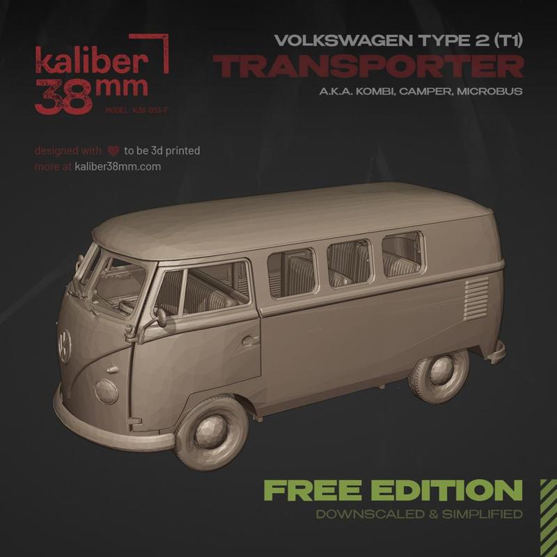 Volkswagen Type 2 (T1) "Transporter" a.k.a. Kombi, Camper, Microbus   | Free edition