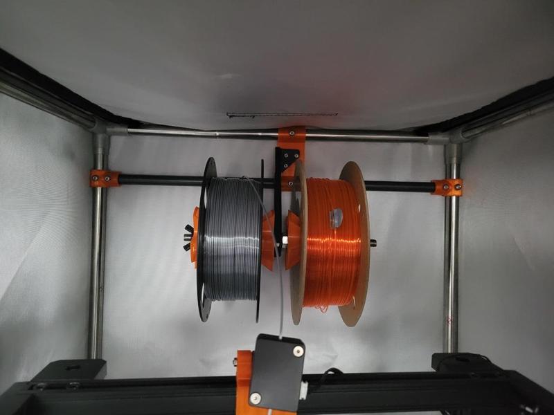 Pipe Enclosure Spooler Support