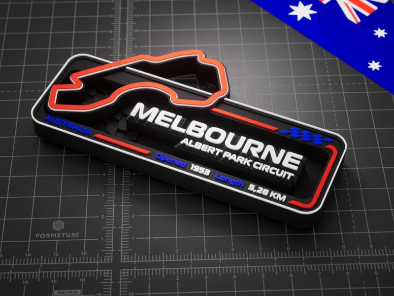 Race Track collectables / "MELBOURNE"