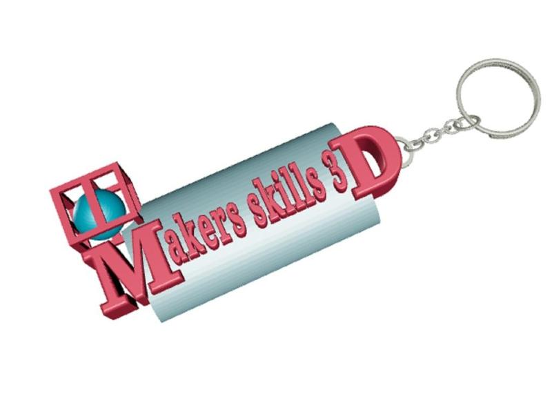 PORTACHIAVI LODO vivedo3D #230061_makers skills 3D