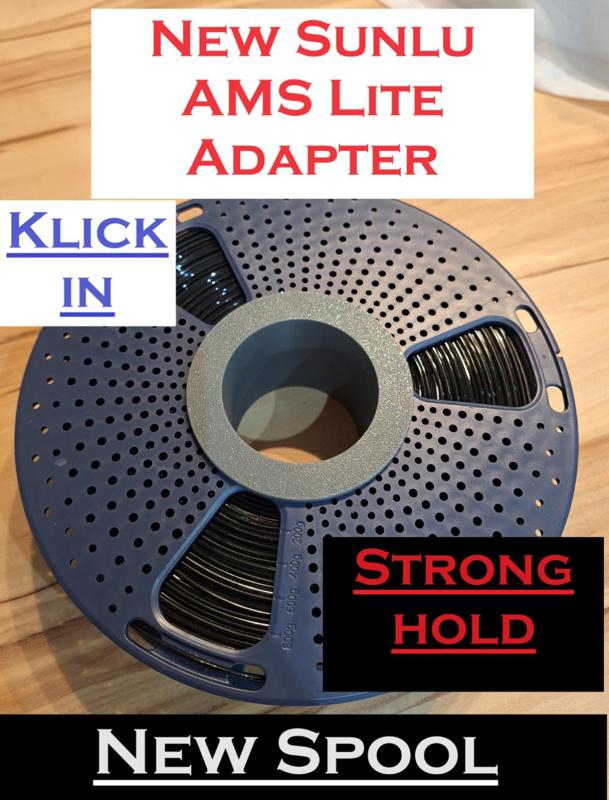 New Sunlu Spool Adapter for AMS Lite