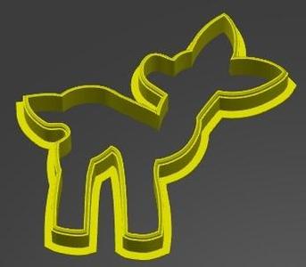 Baby Deer Cookie Cutter